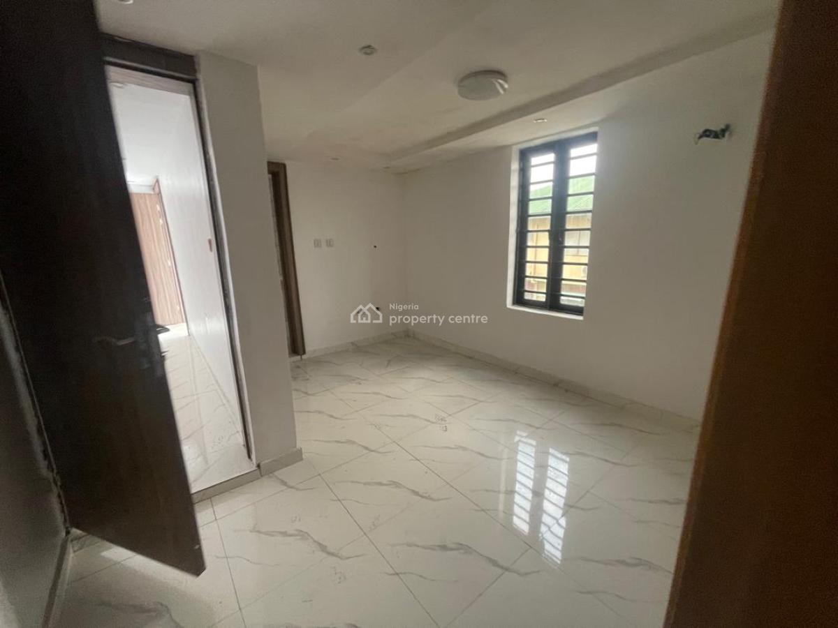 Newly Built 4 Bedrooms Terrace House with 1 Room Service Quarter, Morgan Estate, Ojodu, Lagos, Terraced Duplex for Rent
