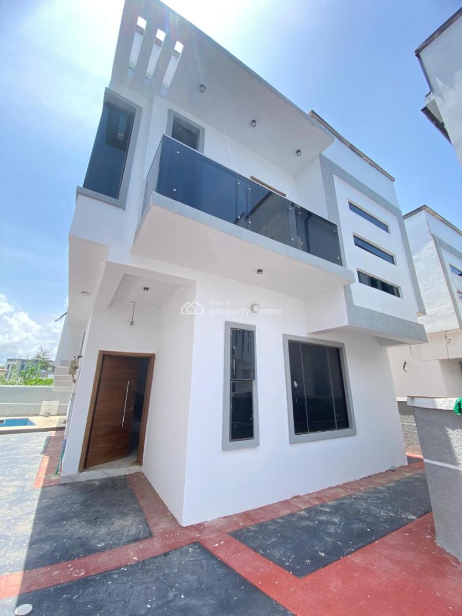 4bedroom Fully Detached Duplex with Bq and Swimming Pool in an Estate., Orchid Road, Lekki, Lagos, Detached Duplex for Sale