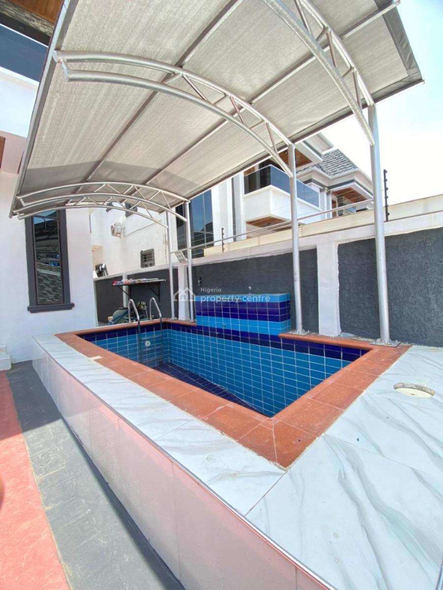 5bedroom Fully Detached Duplex with Bq and Swimming Pool in an Estate., Orchid Road, Lekki, Lagos, Detached Duplex for Sale