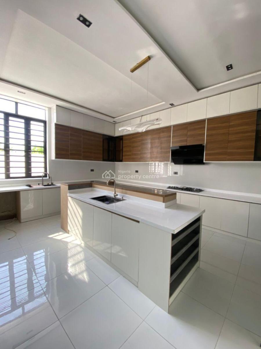 Elegant 5 Bedroom Fully Detached Duplex with Bq in a Secure Estate, Lekki County Ikota, Lekki, Lagos, Detached Duplex for Sale
