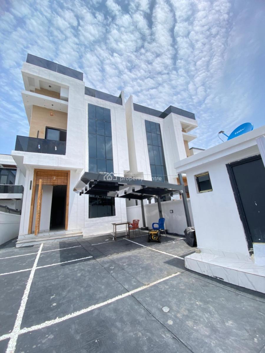 5bedroom Fullydetached Duplex with Bq,cinema,rooftop Swimming Pool, Orchid Road, Lekki, Lagos, Detached Duplex for Sale