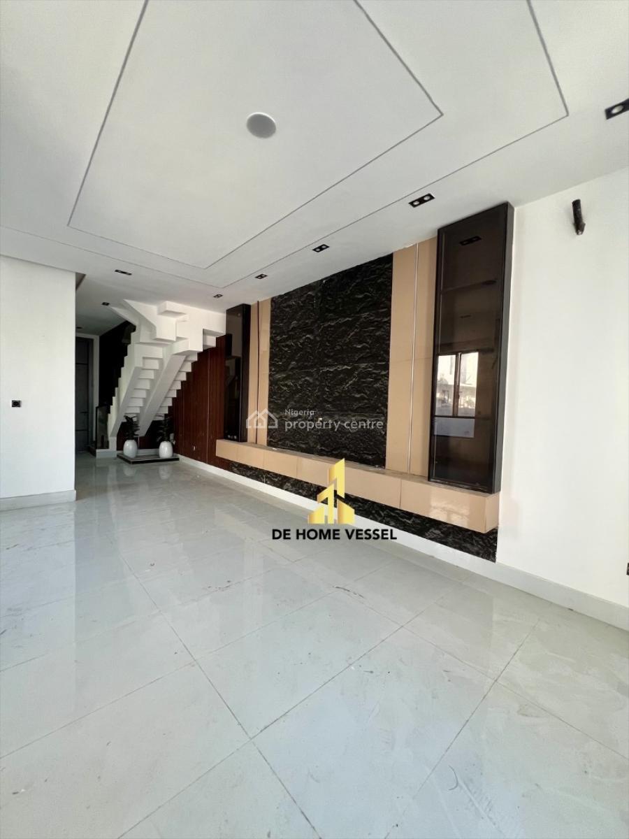 Beautifully Carved 4 Bed Semi Detached Home with Bq, Chevron, Lekki, Lagos, Semi-detached Duplex for Sale
