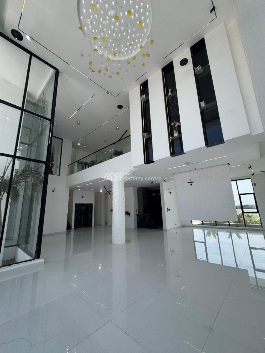 Newly Built 5-bedroom Smart Waterfront Mansion with Bq, Osapa, Lekki, Lagos, Detached Duplex for Sale