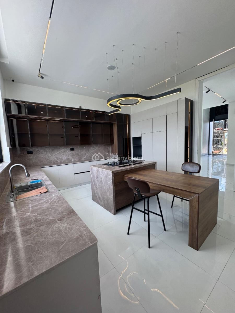 Newly Built 5-bedroom Smart Waterfront Mansion with Bq, Osapa, Lekki, Lagos, Detached Duplex for Sale