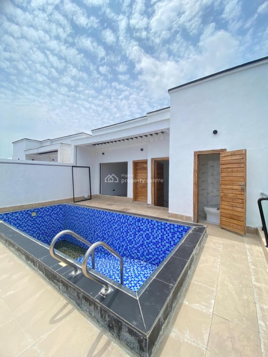 5bedroom Fully Detached Duplex with Bq and Roof Top Swimming Pool, Orchid Road, Lekki, Lagos, Detached Duplex for Sale
