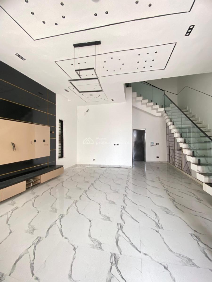 5bedroom Fully Detached Duplex with Bq and Roof Top Swimming Pool, Orchid Road, Lekki, Lagos, Detached Duplex for Sale