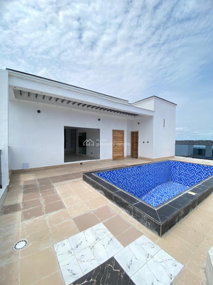 5bedroom Fully Detached Duplex with Bq and Roof Top Swimming Pool, Orchid Road, Lekki, Lagos, Detached Duplex for Sale