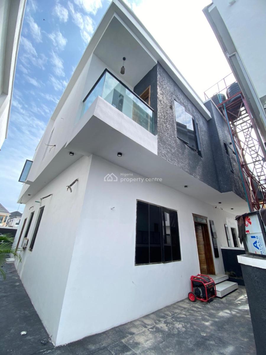 4bedroom Semi Detached Duplex with Bq in an Estate., Orchid Road, Lekki, Lagos, Semi-detached Duplex for Sale