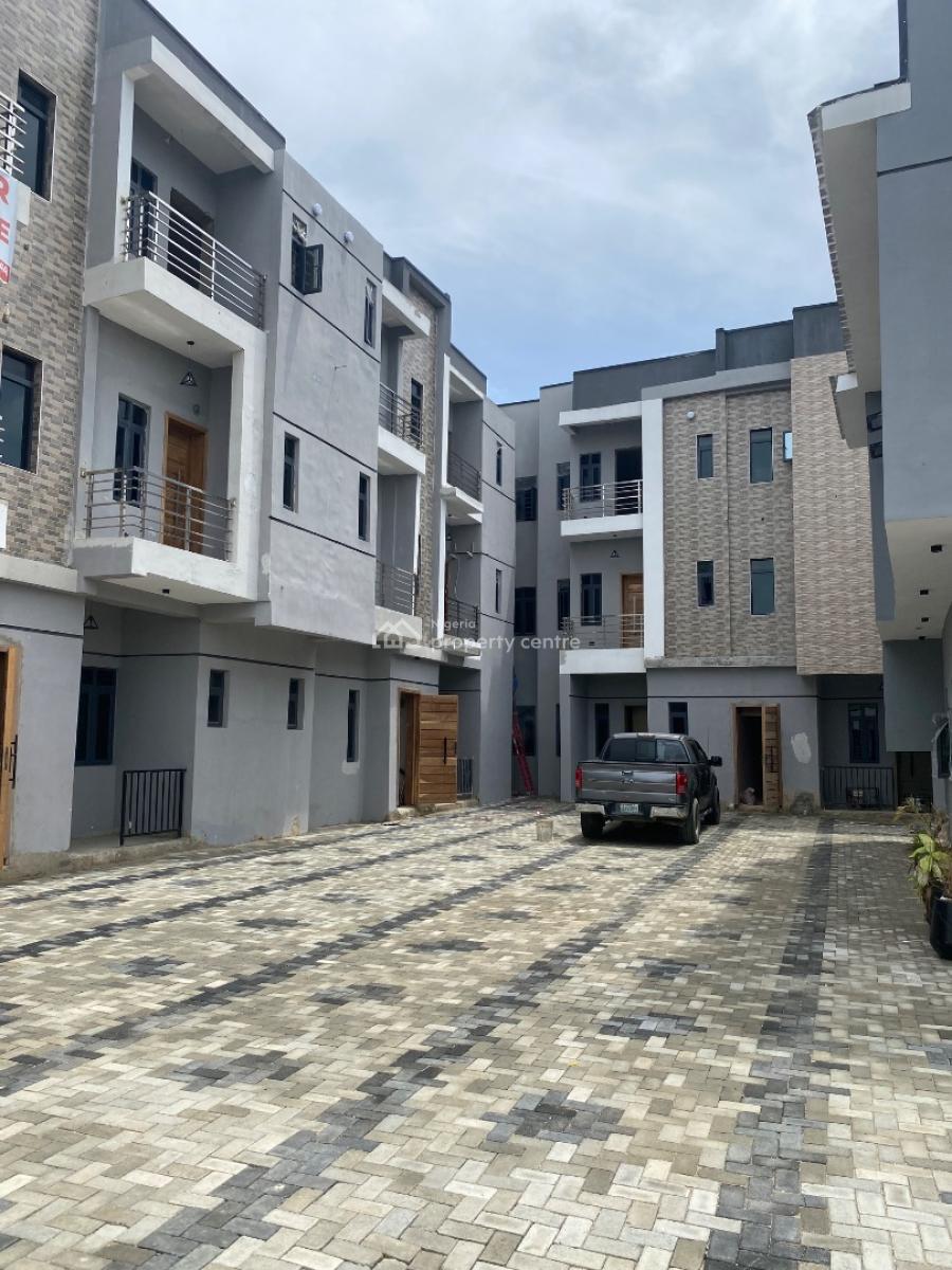 a Luxury Three Bedroom Apartment Up for You, Along Ogombo Road, Ajah, Lagos, Flat / Apartment for Sale