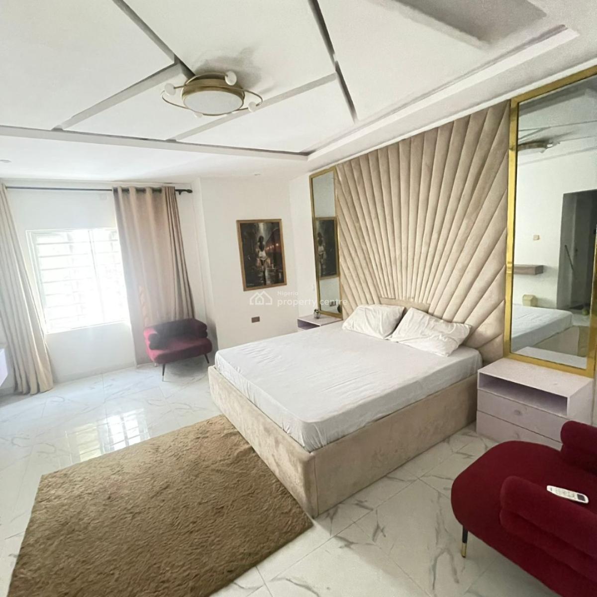 Spacious 2 Bedrooms Terrace Duplex +boys Quarter Comes with Beds, Cyberville Estate Off Nike Art Gallery Road, Ikate, Lekki, Lagos, Terraced Duplex for Rent