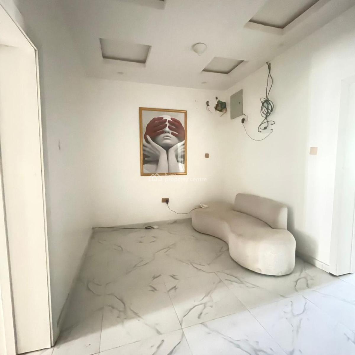 Spacious 2 Bedrooms Terrace Duplex +boys Quarter Comes with Beds, Cyberville Estate Off Nike Art Gallery Road, Ikate, Lekki, Lagos, Terraced Duplex for Rent