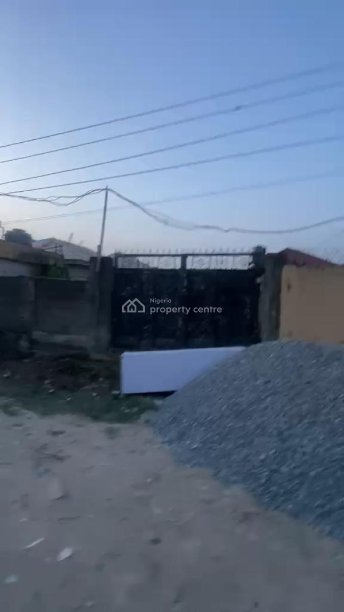 Half Plot of Land,fenced and Gated, Ifako, Gbagada, Lagos, Mixed-use Land for Sale