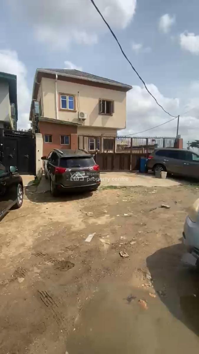 Fenced and Gated Half Plot of Land, Soluyi, Gbagada, Lagos, Mixed-use Land for Sale