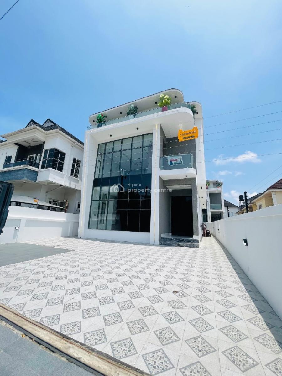 5-bedroom Fully Detached Duplex with Bq & Swimming Pool -- ₦400m Locate, Lekki, Lagos, Detached Duplex for Sale