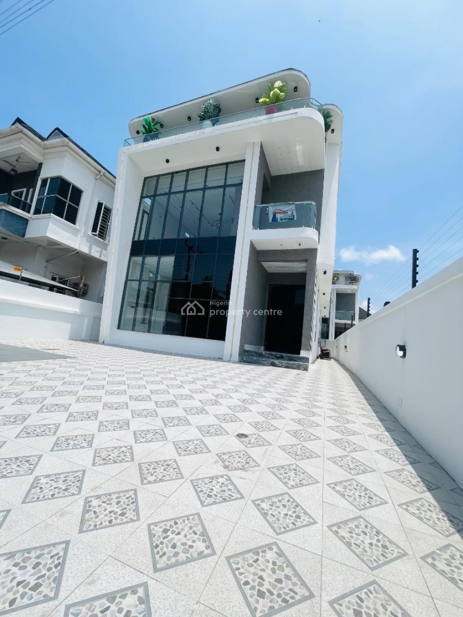 5-bedroom Fully Detached Duplex with Bq & Swimming Pool -- ₦400m Locate, Lekki, Lagos, Detached Duplex for Sale