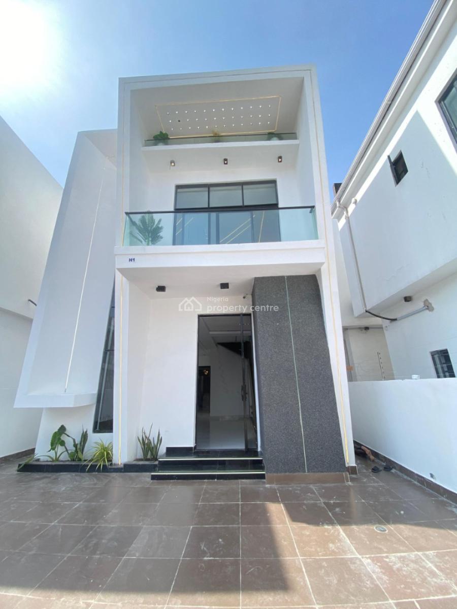 Newly Built 4 Bedroom Fully Detached Duplex with Bq and Swimming Pool, Orchid Road, Lekki, Lagos, Detached Duplex for Sale