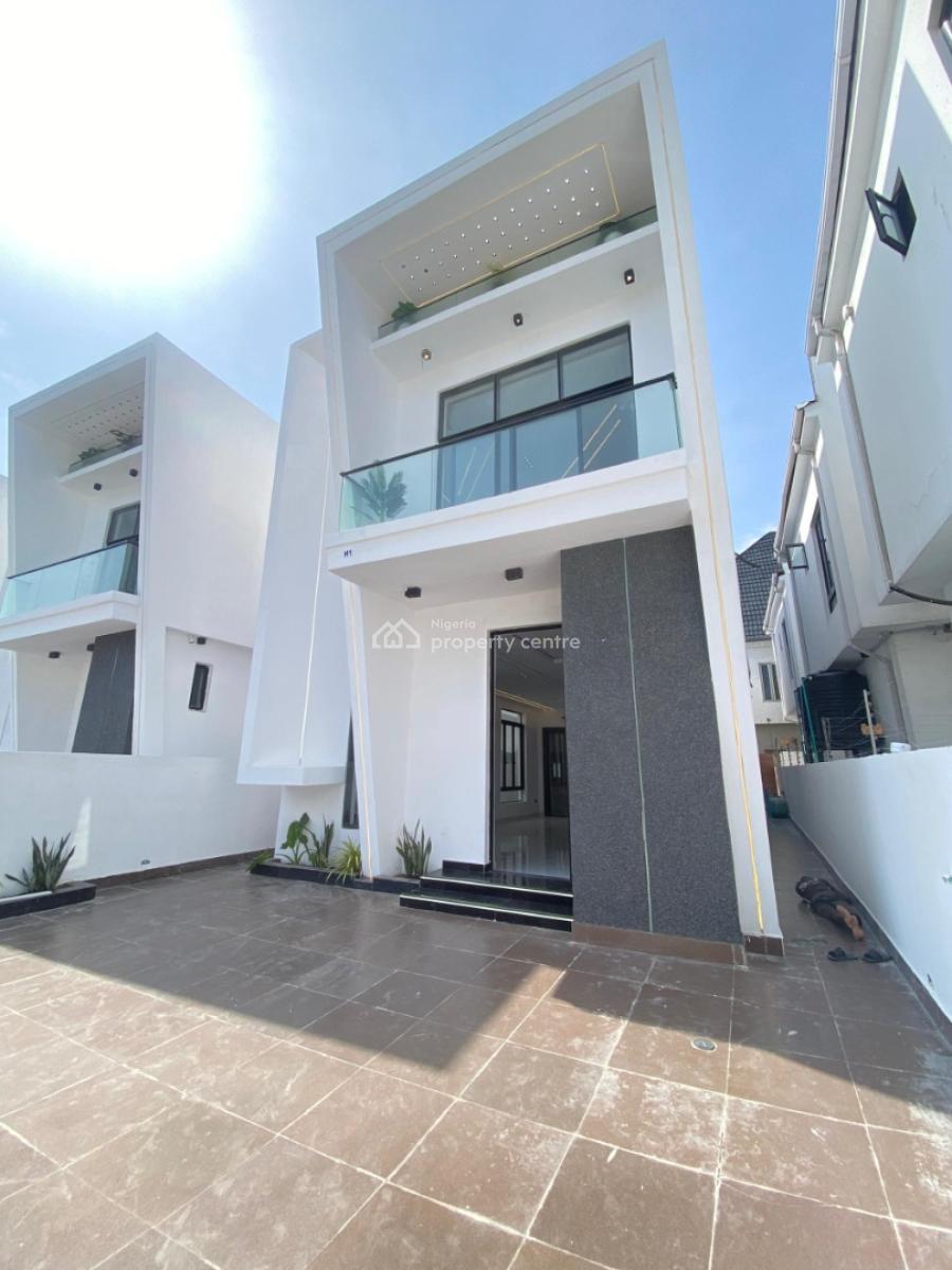 Newly Built 4 Bedroom Fully Detached Duplex with Bq and Swimming Pool, Orchid Road, Lekki, Lagos, Detached Duplex for Sale