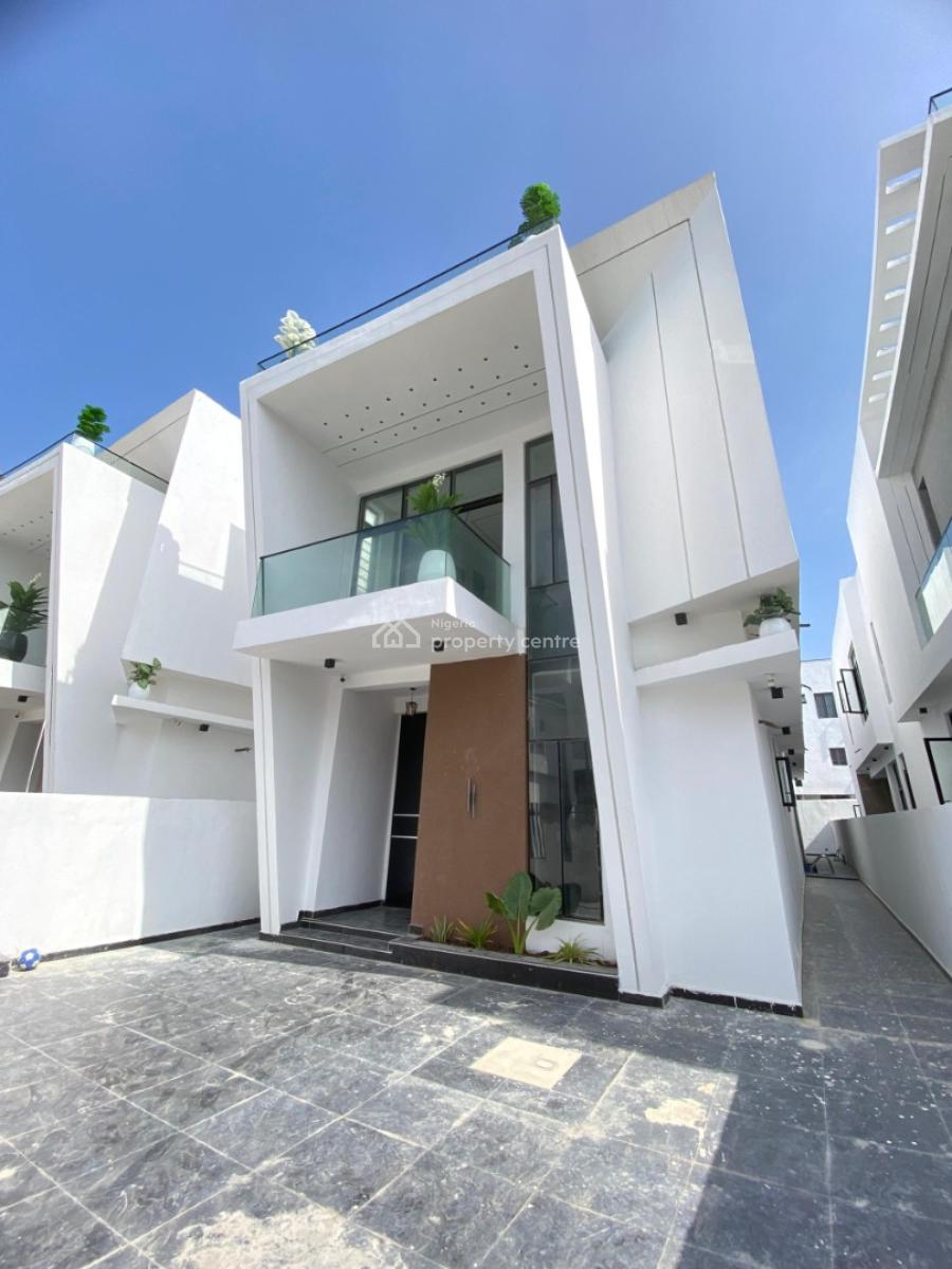 5bedroom Fully Detached Duplex with Bq and Swimming Pool in an Estate., Orchid Road, Lekki, Lagos, Detached Duplex for Sale