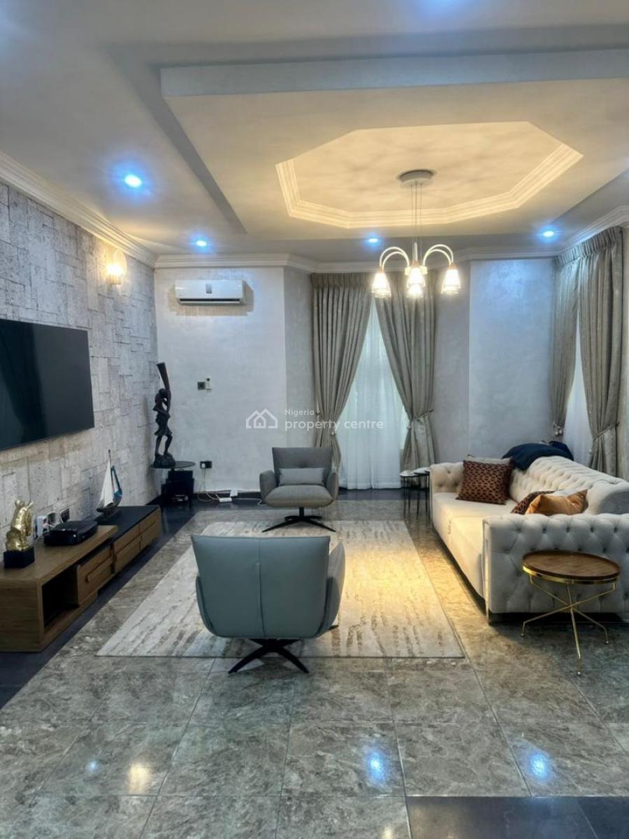 Fully Furnished 5 Bedroom Semi-detached Duplex, Lekki Phase 2, Lekki, Lagos, Semi-detached Duplex for Rent