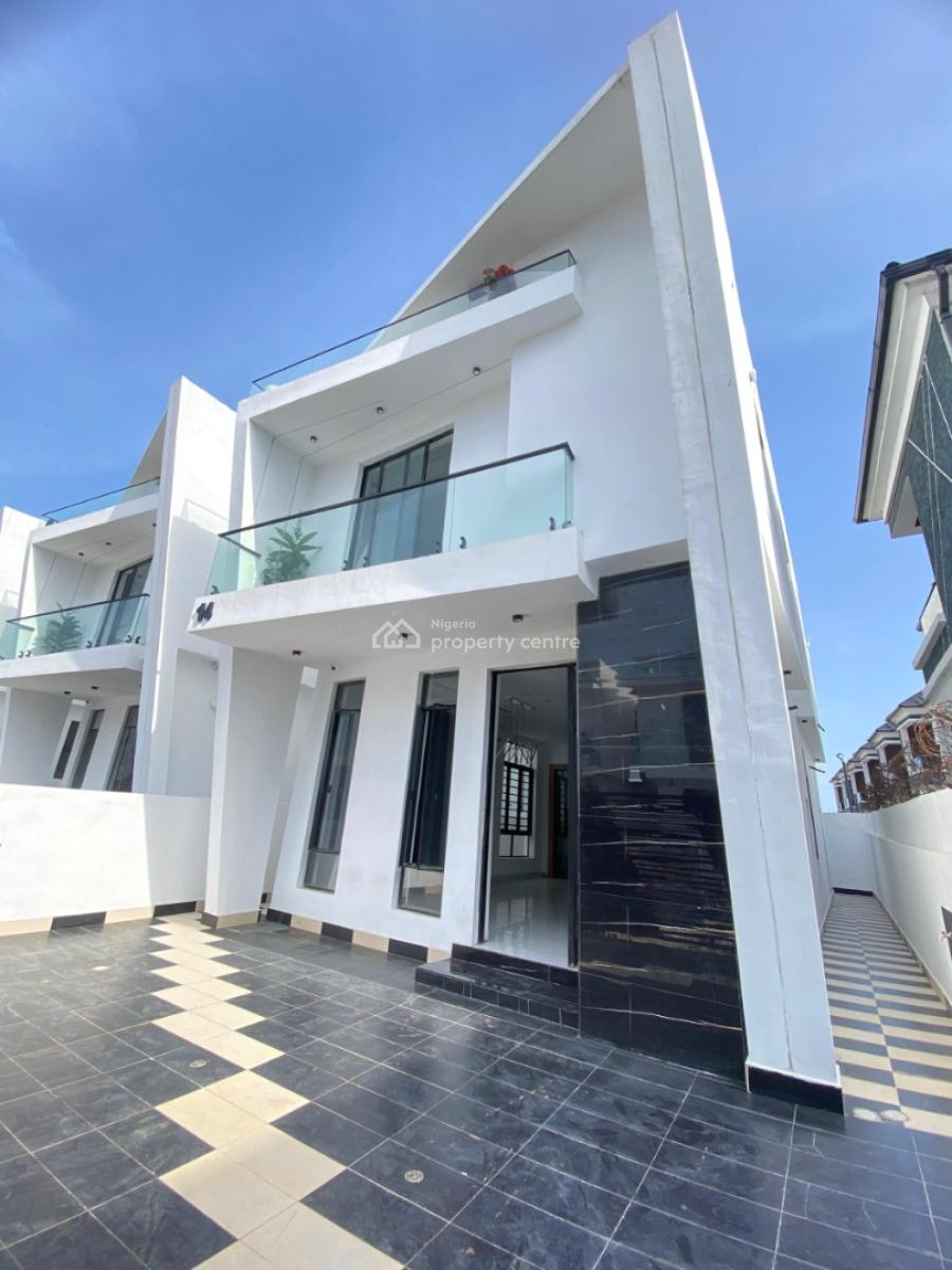 4 Bedroom Fully Detached Duplex with Bq, Orchid Road, Lekki, Lagos, Detached Duplex for Sale