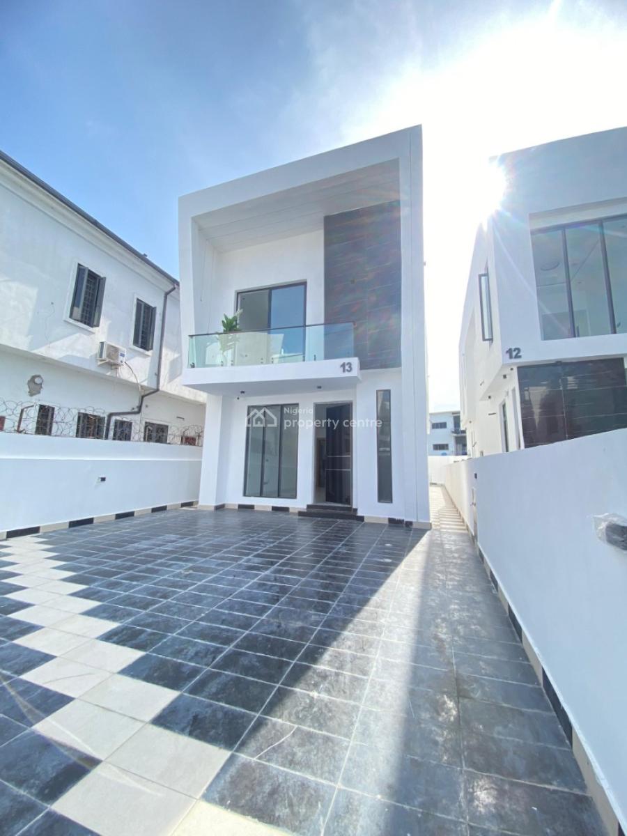 4 Bedroom Fully Detached Duplex with Bq and Swimming Pool, Orchid Road, Lekki, Lagos, Detached Duplex for Sale