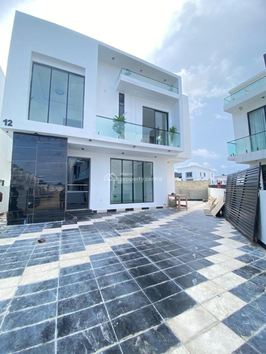 4 Bedroom Fully Detached Duplex with Bq and Swimming Pool, Orchid Road, Lekki, Lagos, Detached Duplex for Sale