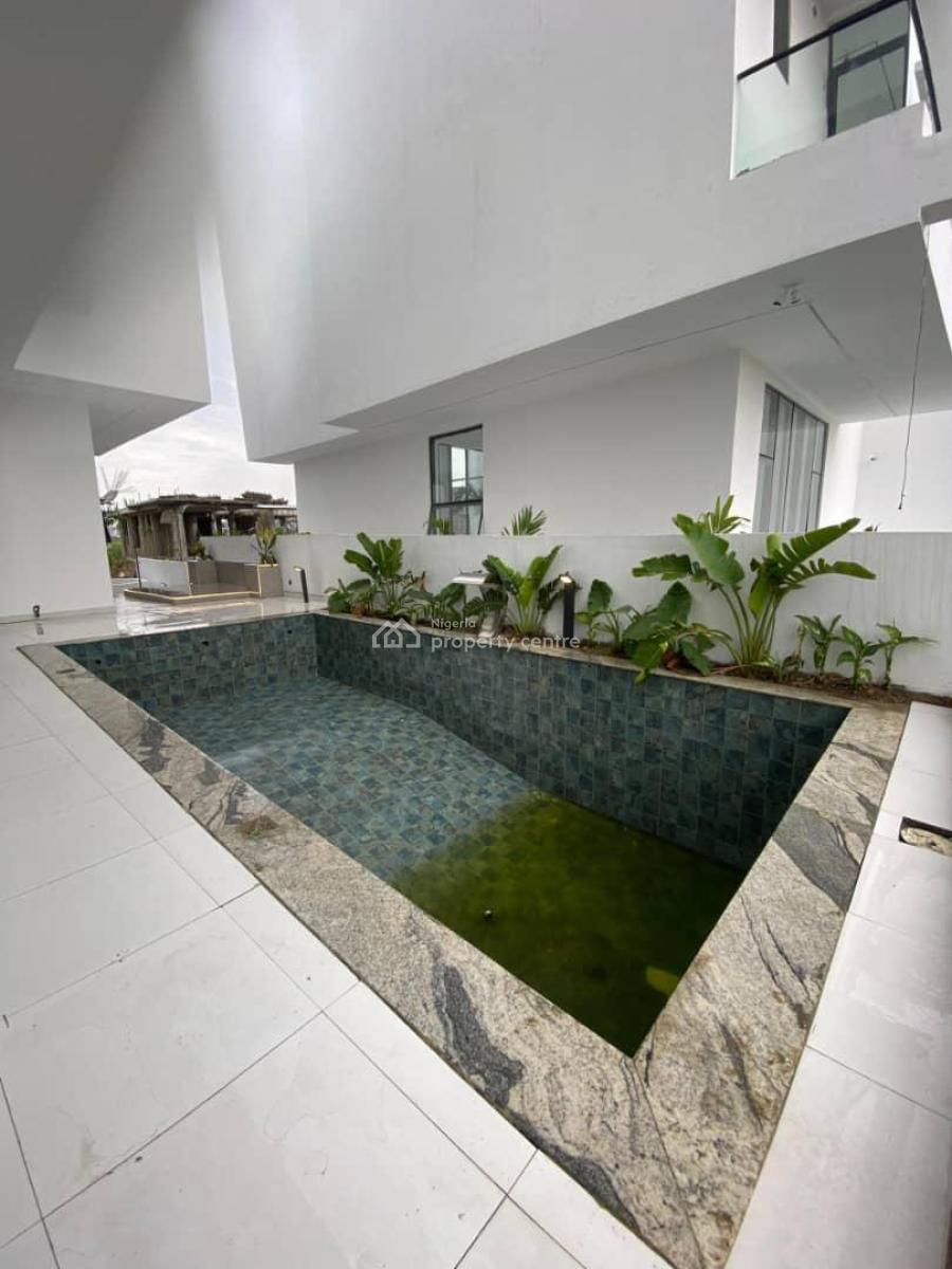 Elegant 5 Bedroom Fully Detached Duplex + Bq & Pool in a Secure Estate, Osapa, Lekki, Lagos, Detached Duplex for Sale