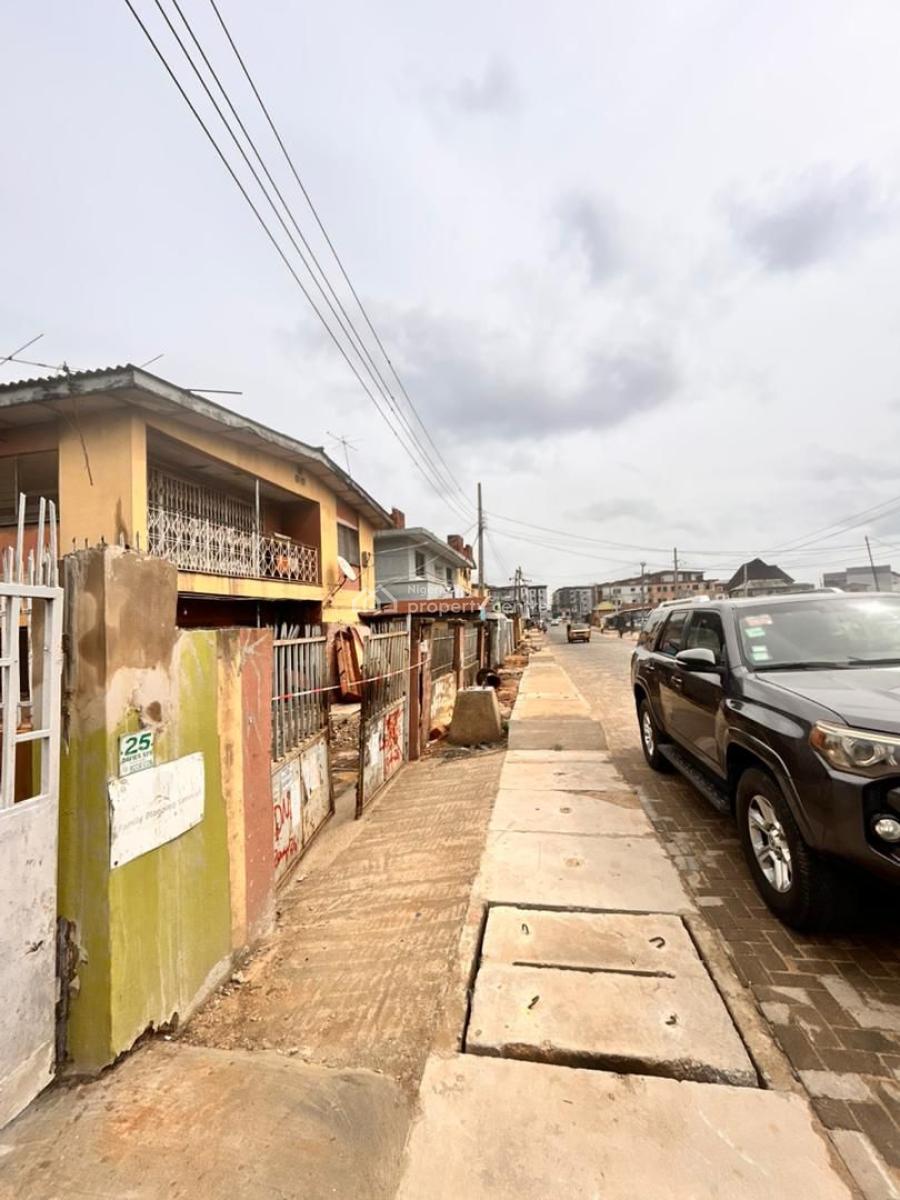 a Buy & Rebuild Building with 3 Nos of 3 Bed Flat Along The Major Road, Alapere, Ketu, Lagos, Block of Flats for Sale