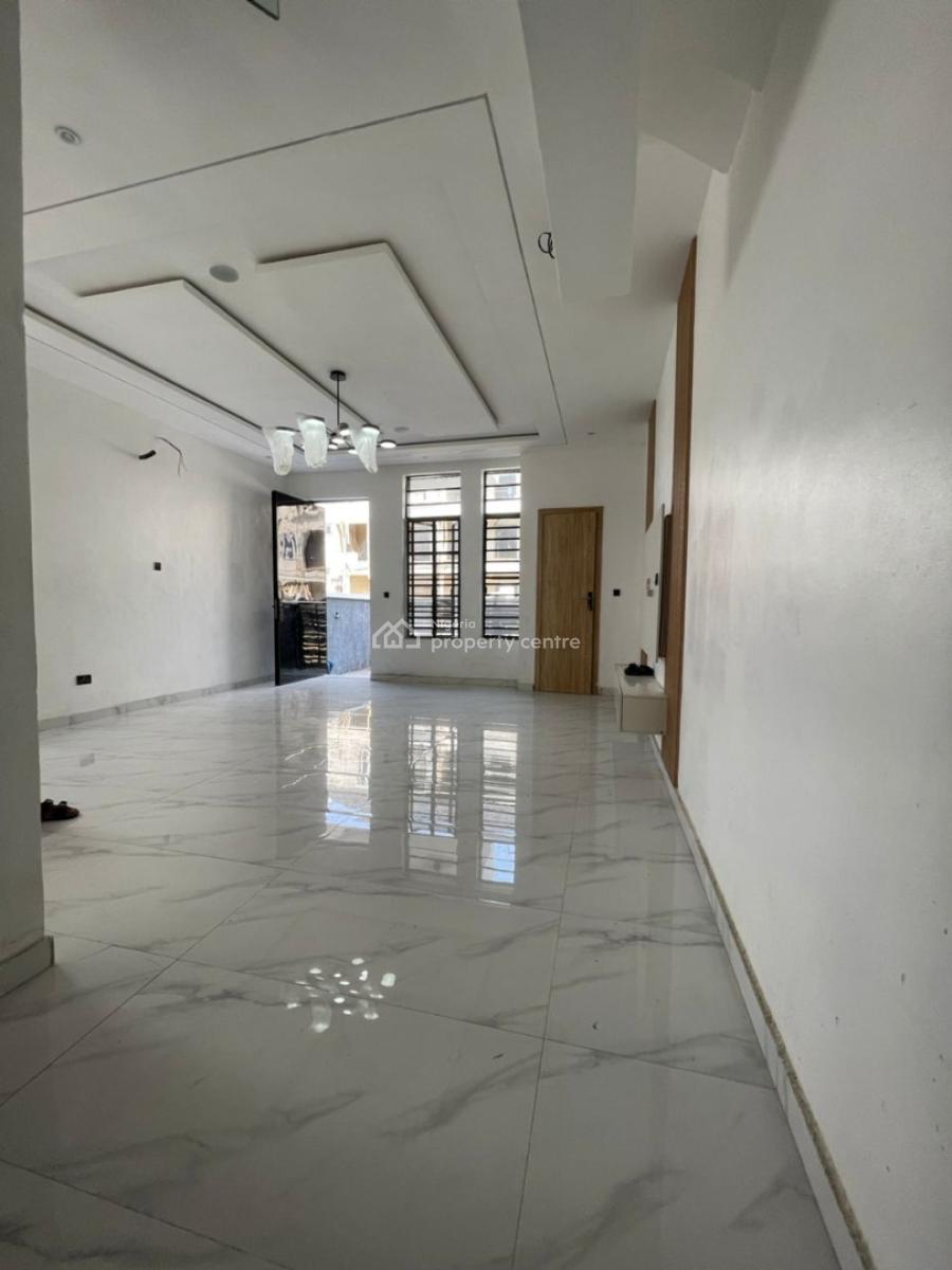Beautiful 4 Bedroom Semi Detached Duplex with Solar Inverter, Ikota, Lekki, Lagos, Detached Duplex for Rent