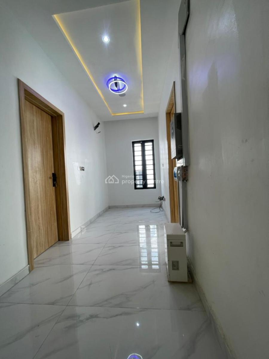 Beautiful 4 Bedroom Semi Detached Duplex with Solar Inverter, Ikota, Lekki, Lagos, Detached Duplex for Rent