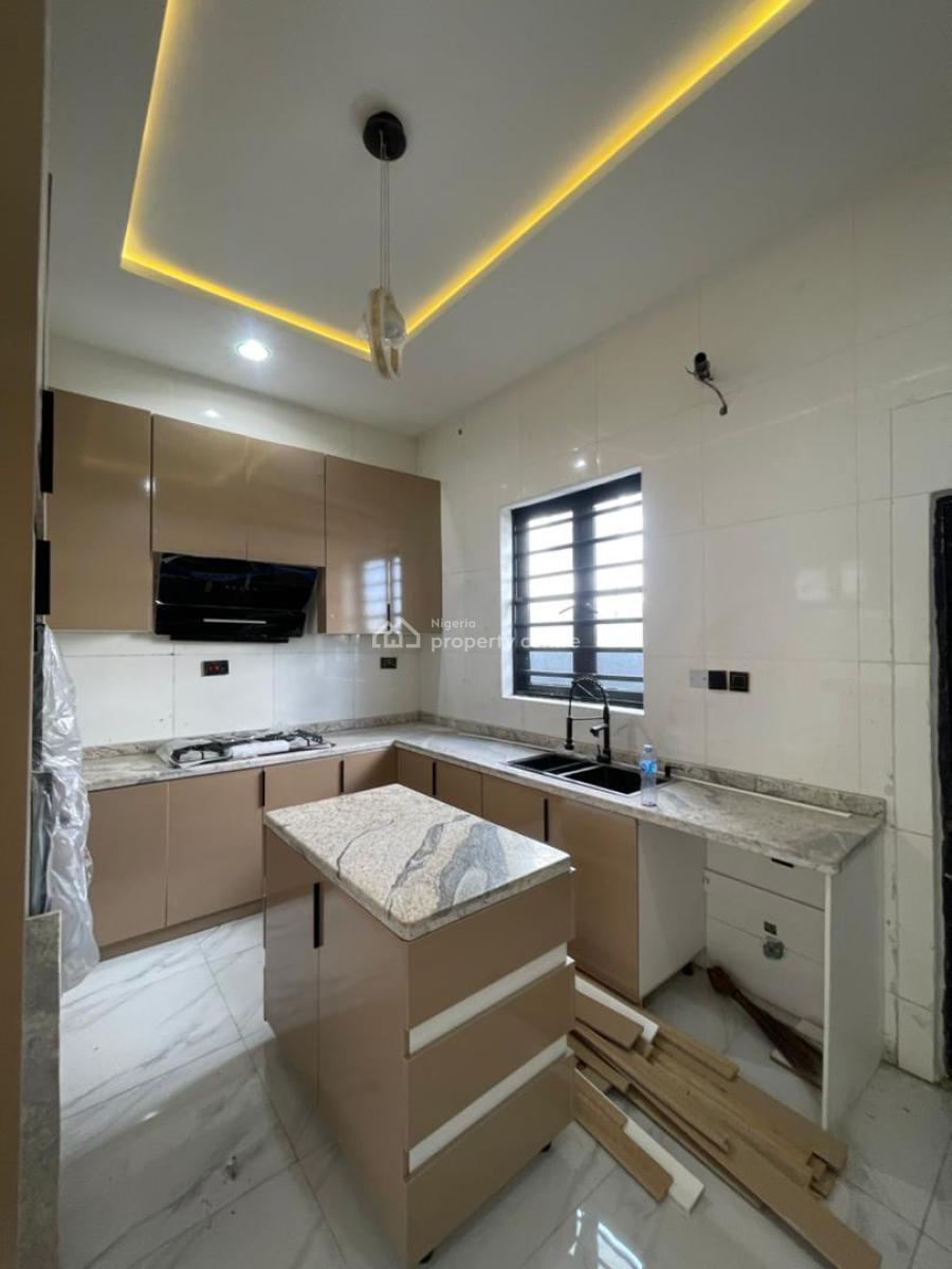 Beautiful 4 Bedroom Semi Detached Duplex with Solar Inverter, Ikota, Lekki, Lagos, Detached Duplex for Rent