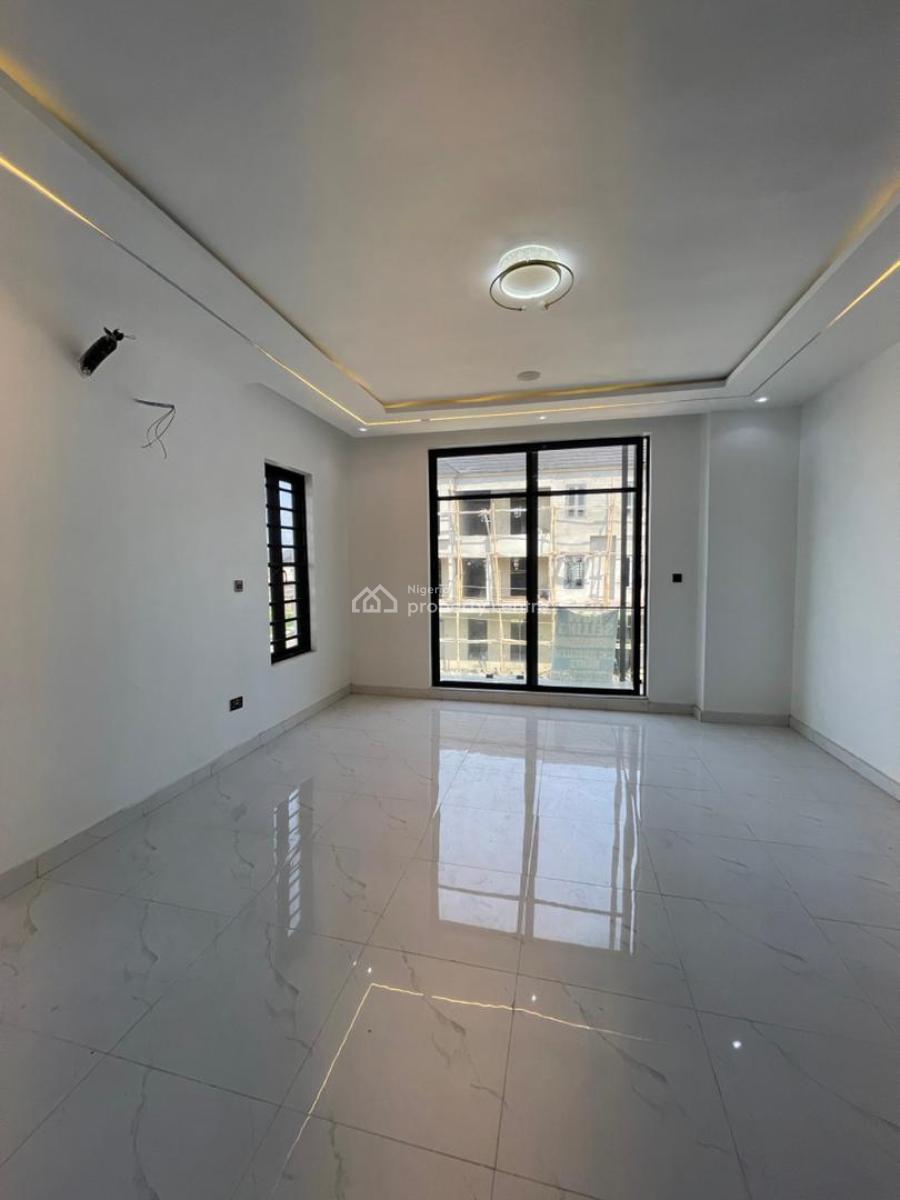 Beautiful 4 Bedroom Semi Detached Duplex with Solar Inverter, Ikota, Lekki, Lagos, Detached Duplex for Rent