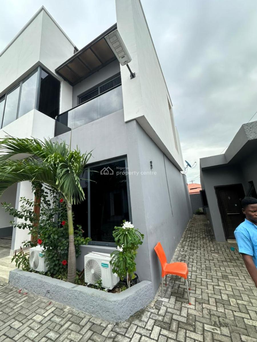 Contemporary 4 Bedroom Terrace with Bq, Bamidele Eletu Street, Osapa, Lekki, Lagos, Terraced Duplex for Sale