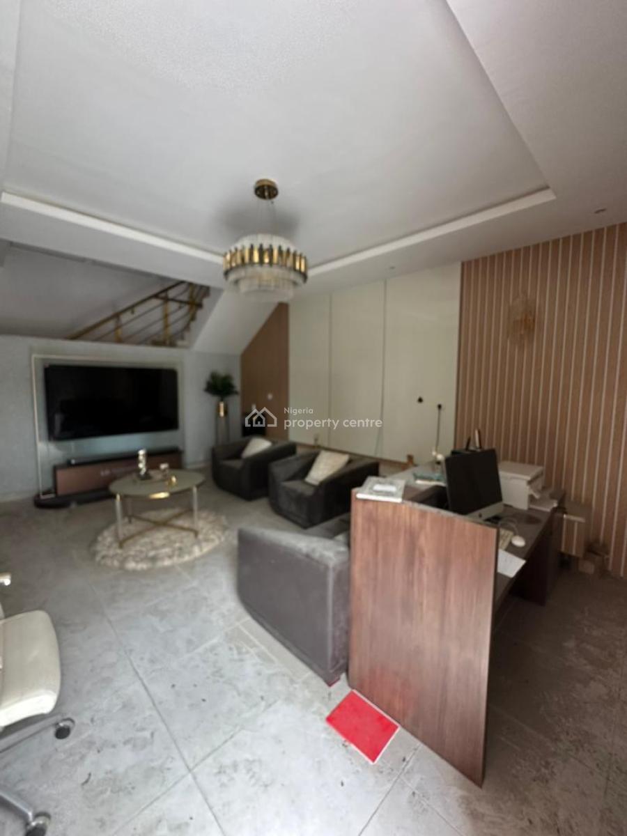 Contemporary 4 Bedroom Terrace with Bq, Bamidele Eletu Street, Osapa, Lekki, Lagos, Terraced Duplex for Sale