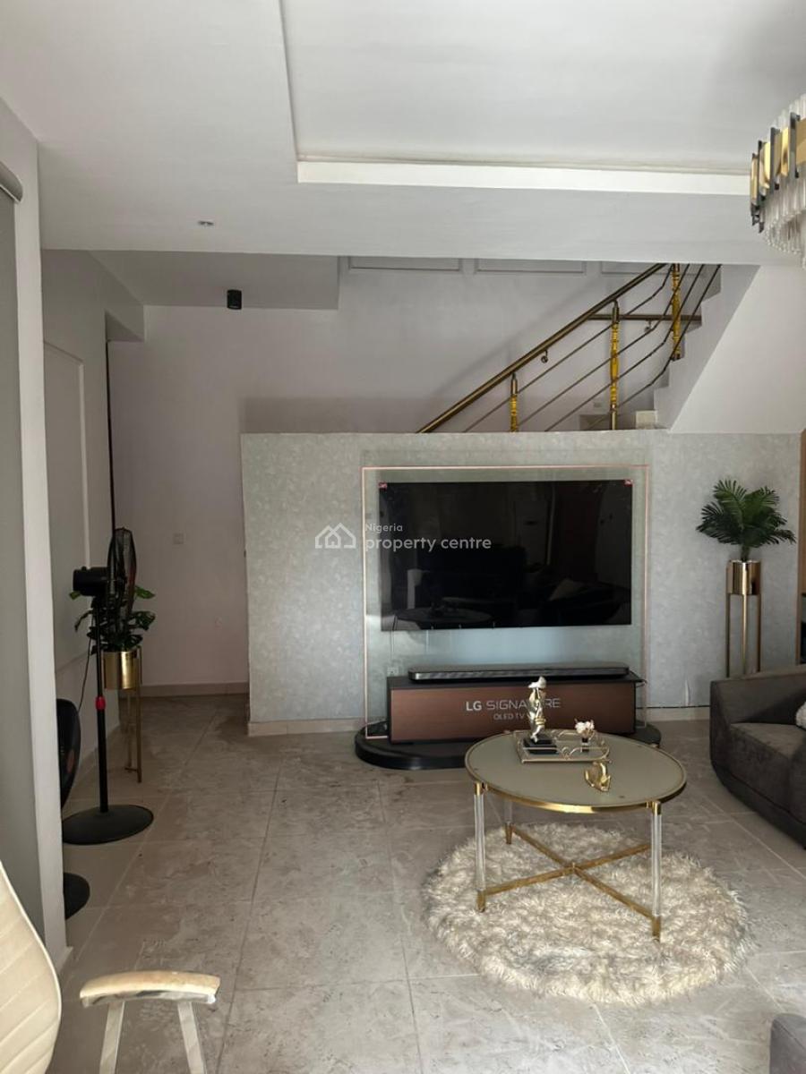Contemporary 4 Bedroom Terrace with Bq, Bamidele Eletu Street, Osapa, Lekki, Lagos, Terraced Duplex for Sale
