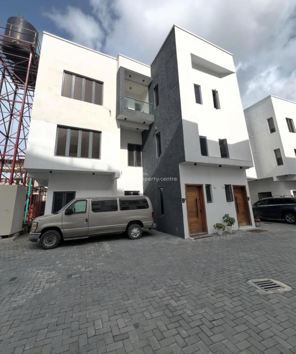 Fully Serviced 4 Bedroom Semi Detached House with Bq, Off Freedom Way, Lekki Phase 1, Lekki, Lagos, Semi-detached Duplex for Rent