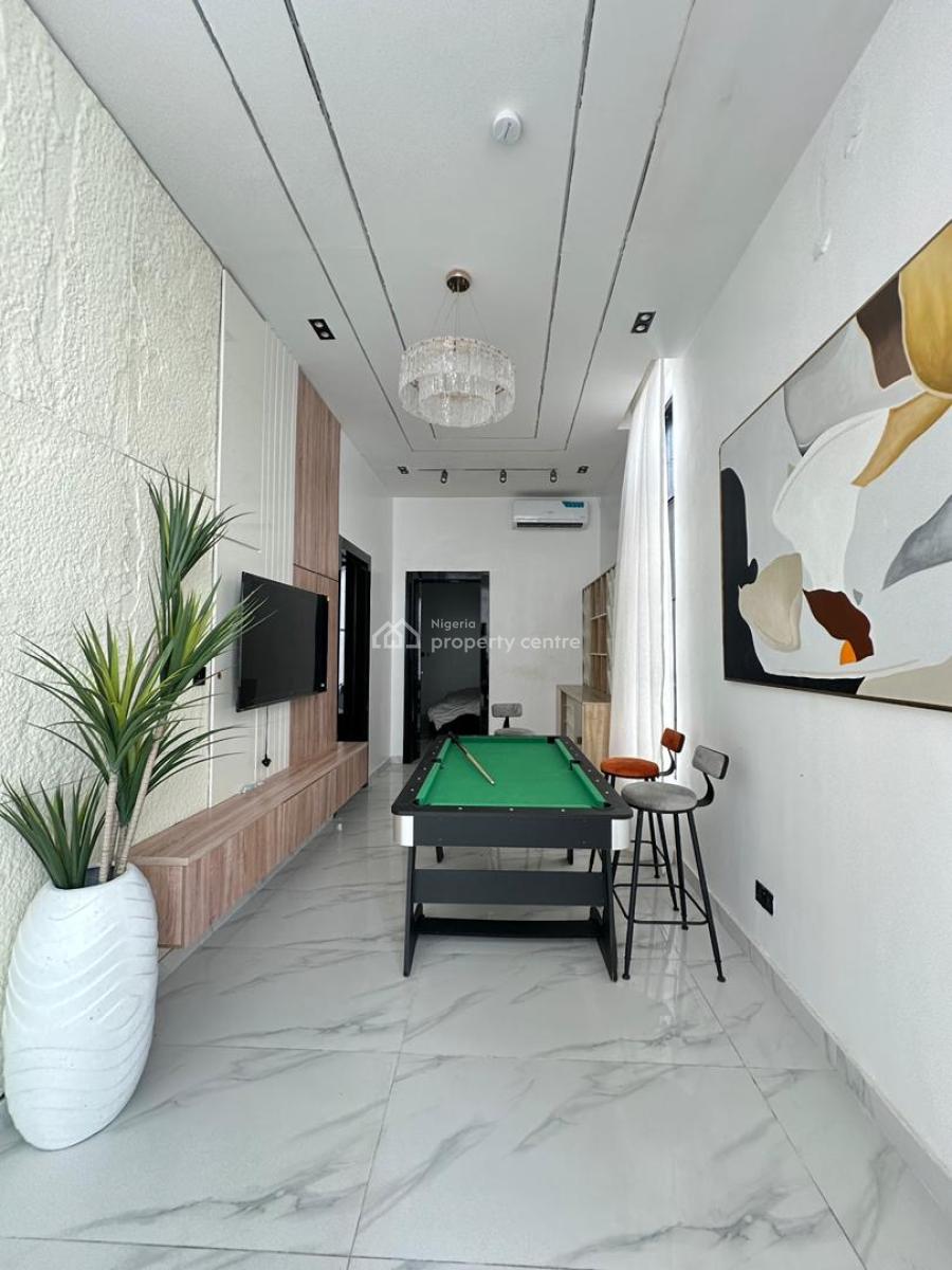 Fully Furnished Luxury 5 Bedroom with 30kva Generator, Solar, Bq,, Chevron, Lekki, Lagos, Detached Duplex for Sale