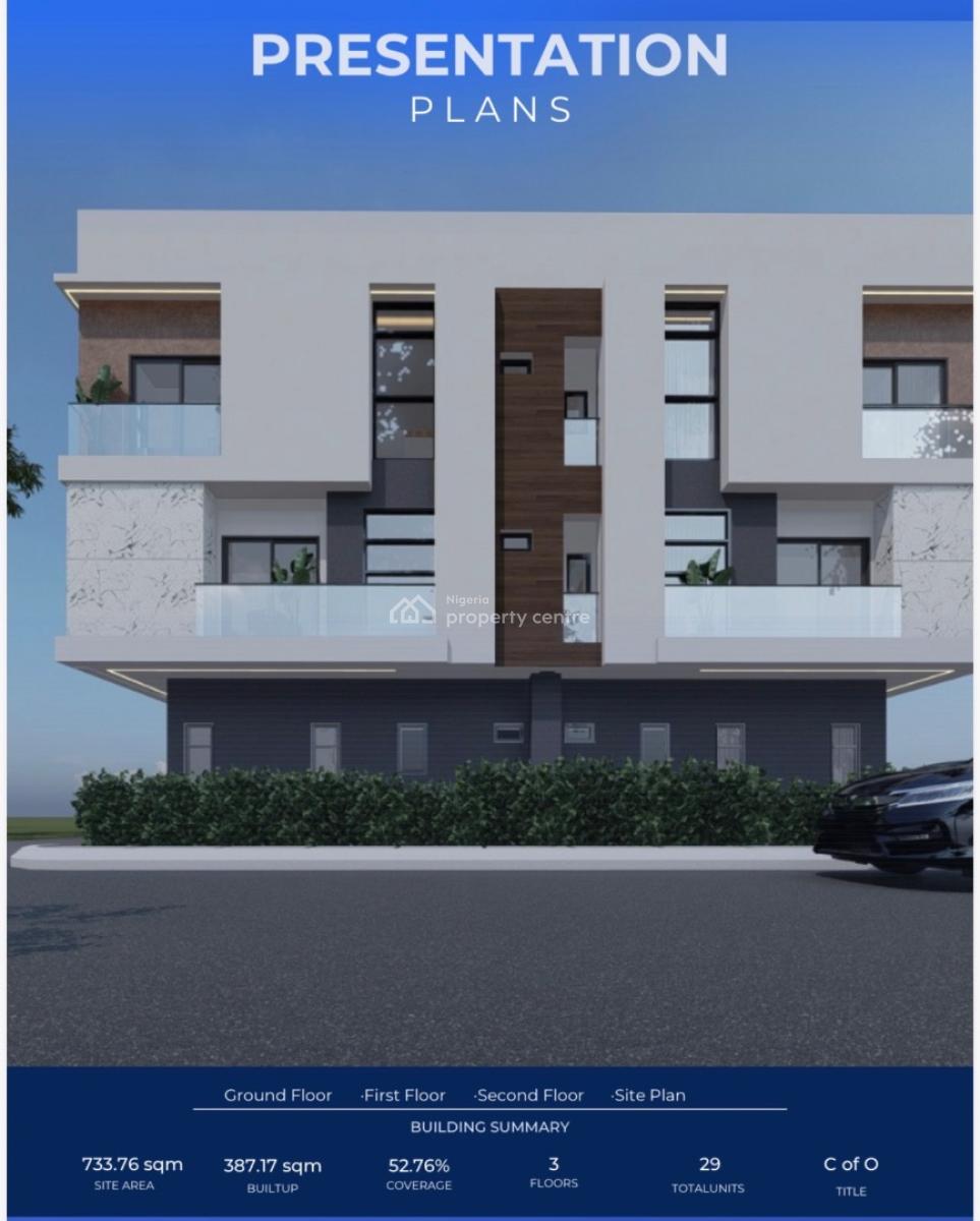 Newly Built Airbnb 1 Bedroom Apartment, Gown Estate, Santos Estate, Murtala Muhammed International Airport, Akowonjo, Alimosho, Lagos, Block of Flats for Sale