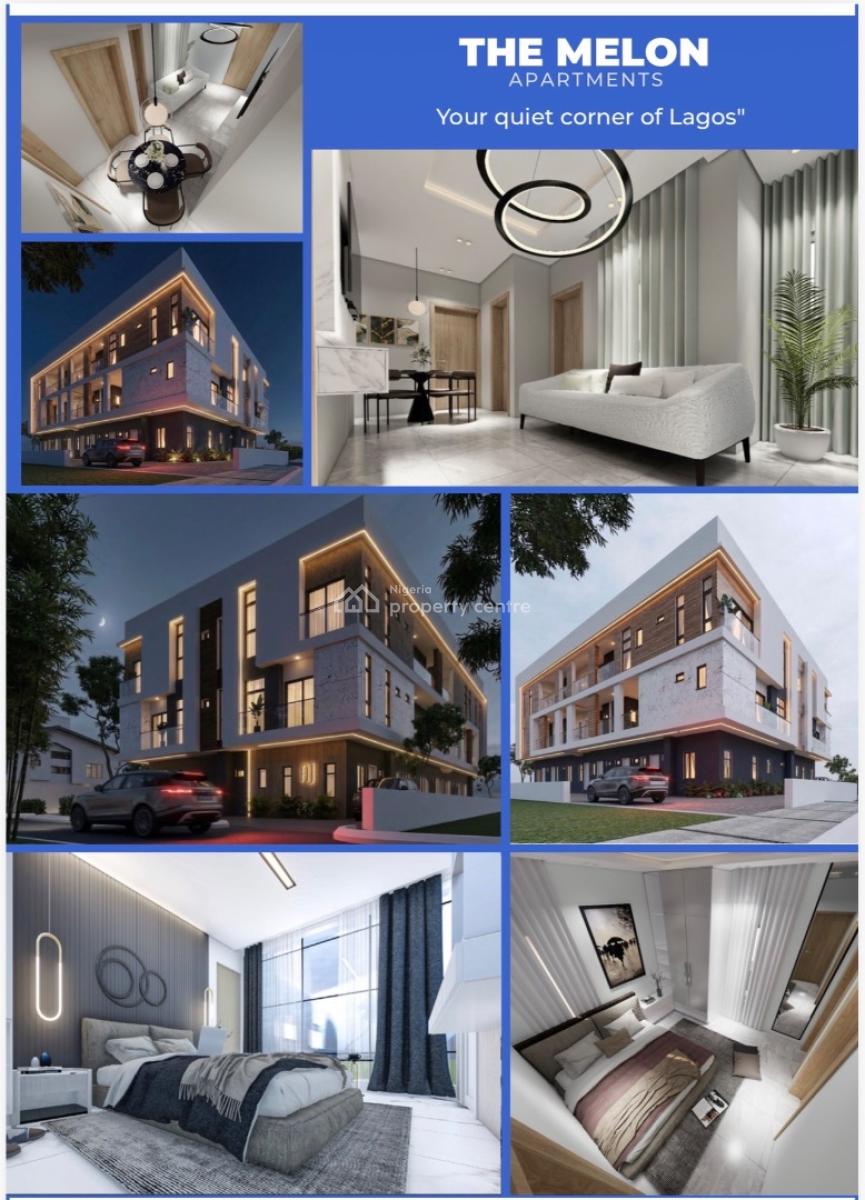 Newly Built Airbnb 1 Bedroom Apartment, Gown Estate, Santos Estate, Murtala Muhammed International Airport, Akowonjo, Alimosho, Lagos, Block of Flats for Sale