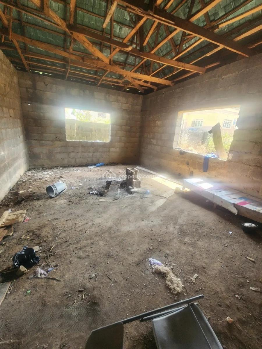 5bedroom Fully Detach Bungalow Carcas House in Lugbe, Lugbe District. Abuja - Nigeria., Sabon Lugbe, Lugbe District, Abuja, Detached Bungalow for Sale