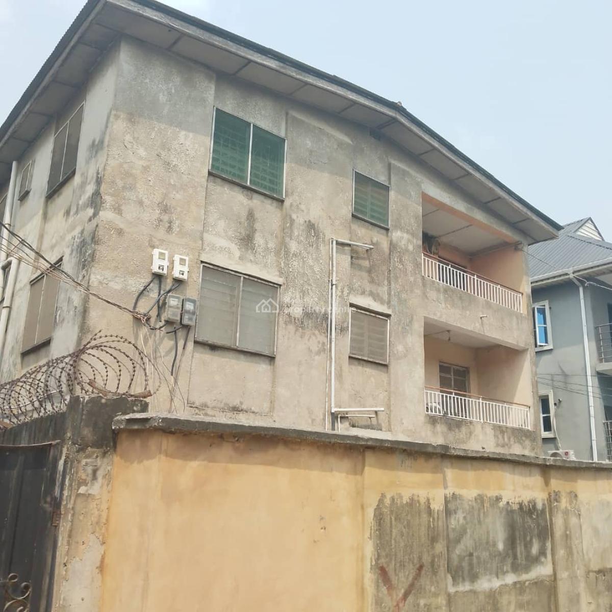 a Big Block of 8 Flats on Full Plot Within a Lucrative, Within Ogudu -ojota Lagos, Ogudu, Lagos, Block of Flats for Sale