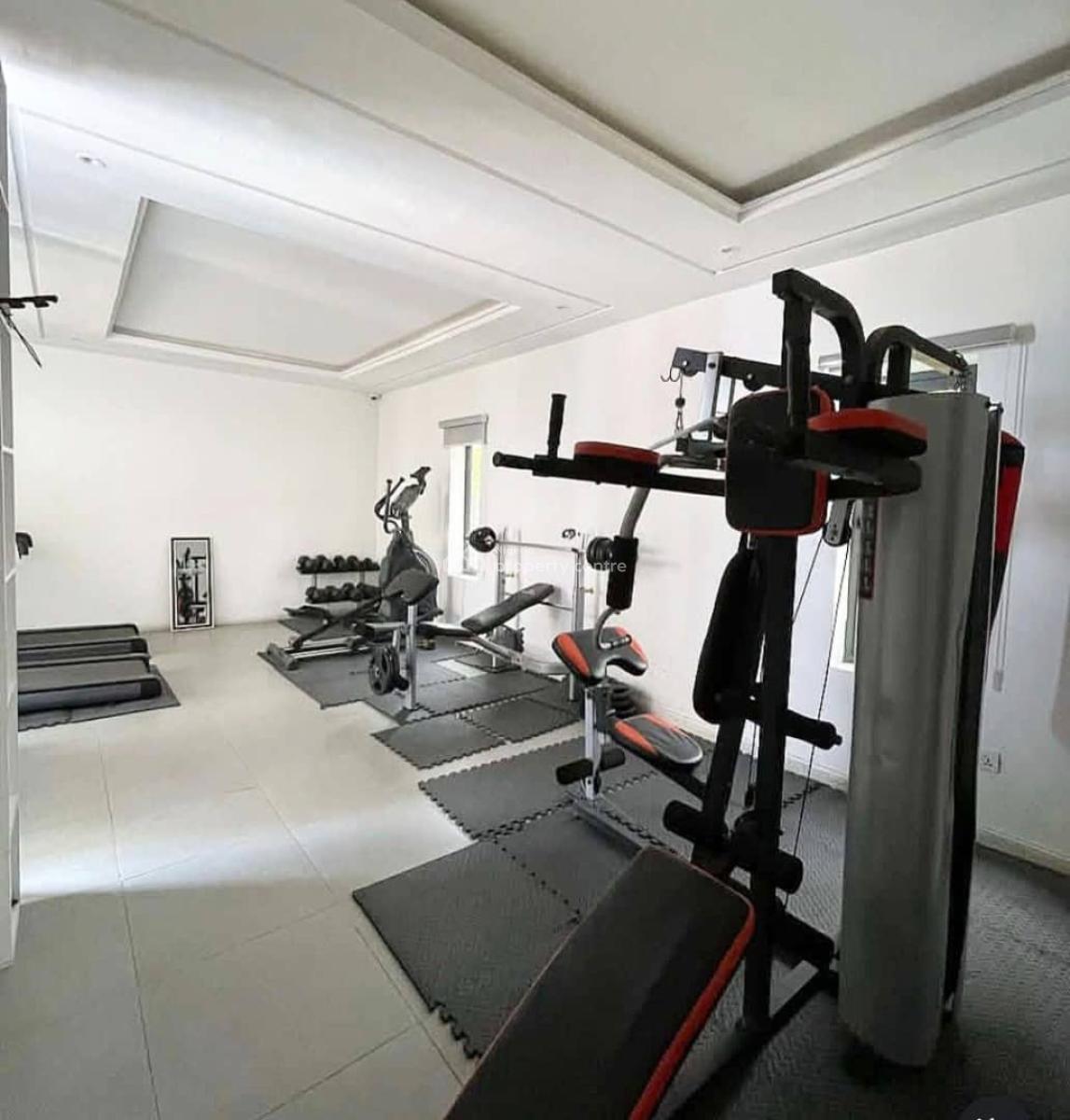 4 Bedroom Terrace Duplex with Fitted Kitchen, Osapa, Lekki, Lagos, Terraced Duplex for Rent