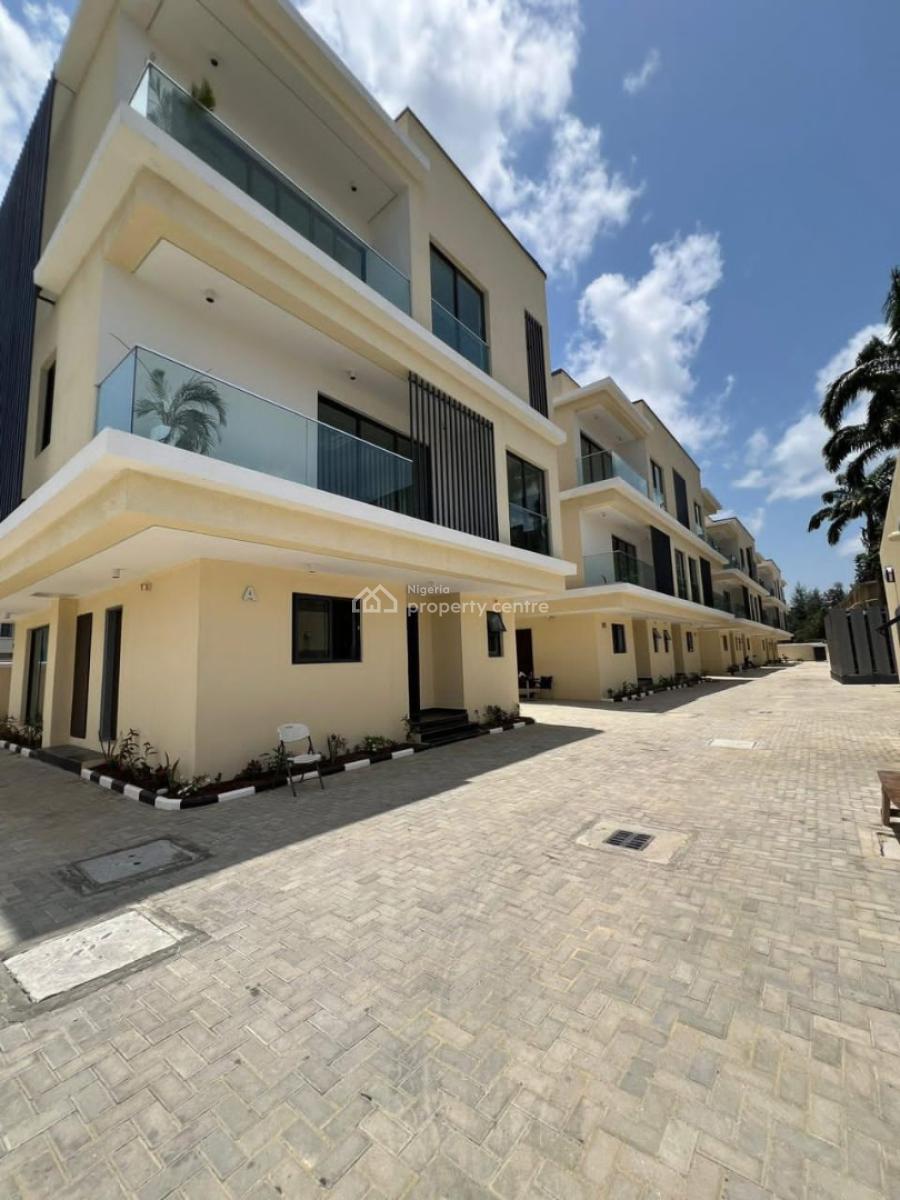 Beautifully Carved 4 Bed Luxury Semi  Detached Home with Swimmingpool, Ikoyi, Ikoyi, Lagos, Detached Duplex for Sale