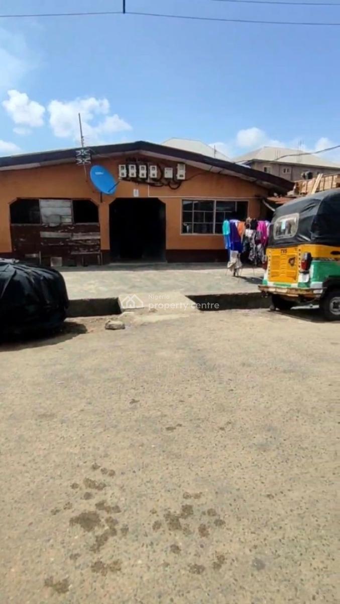 Buy and Develop Bungalow Suitable for Residential Development, Off King Palace Road, Isolo, Lagos, Detached Bungalow for Sale