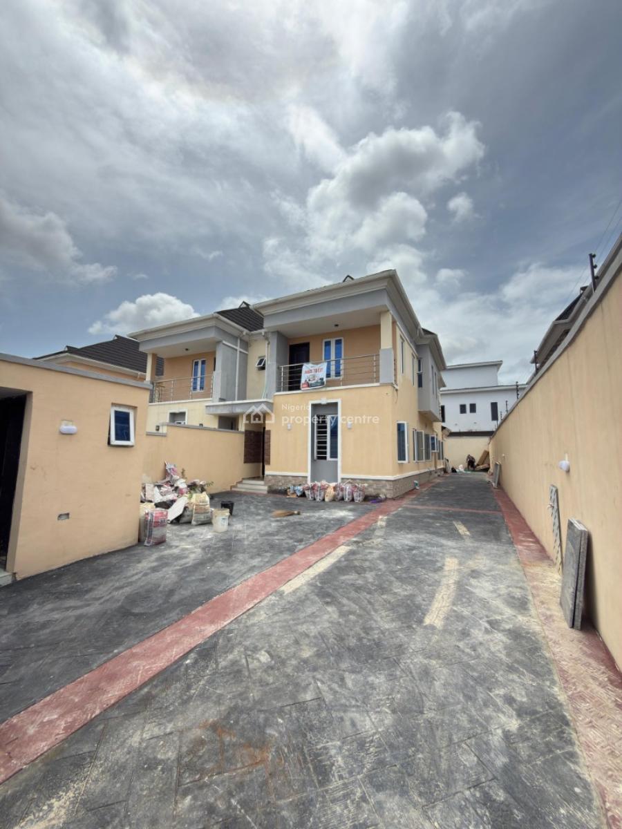 4 Bedroom Semi-detached Duplex with Bq, Ajah, Lagos, Semi-detached Duplex for Rent