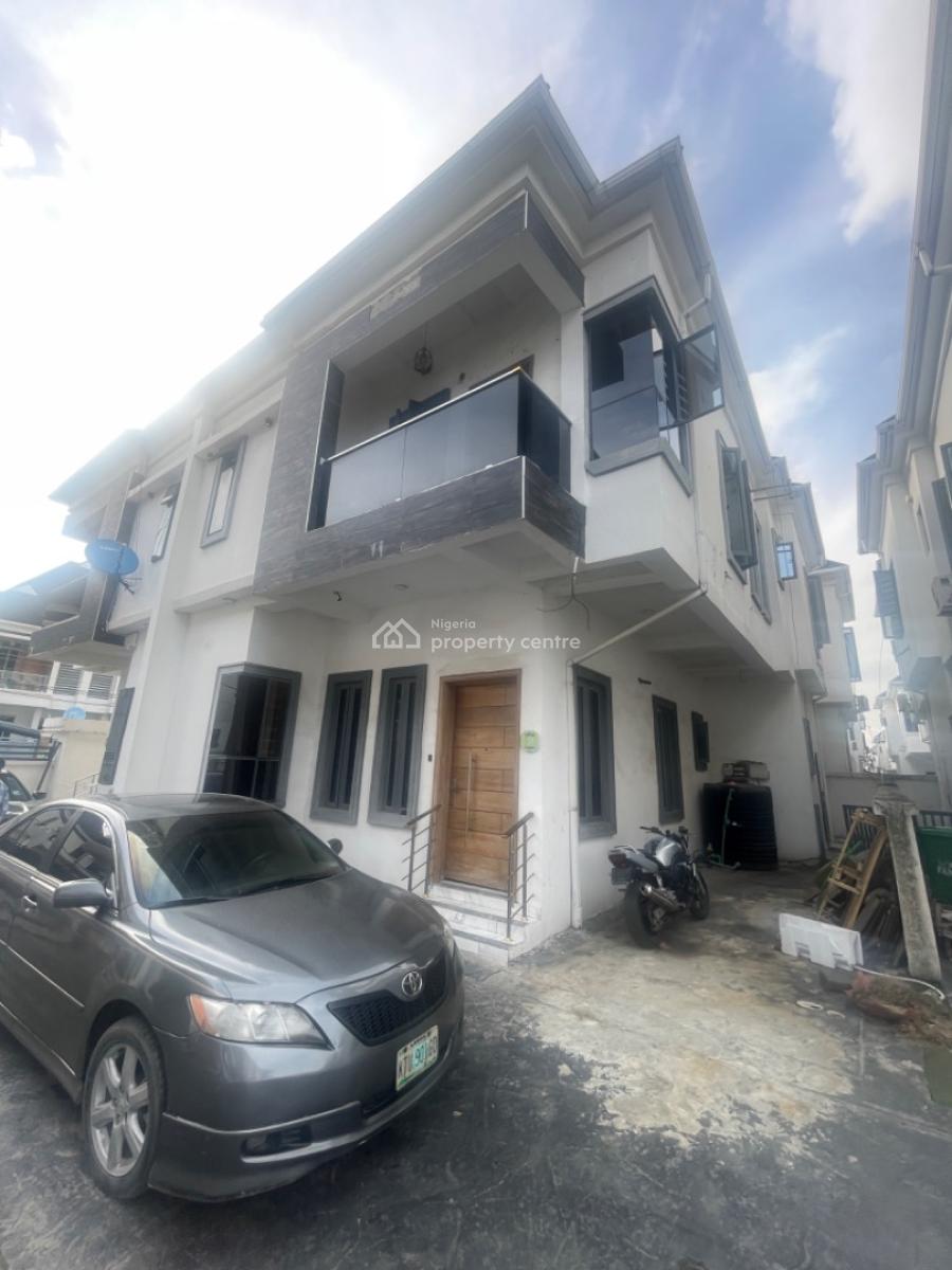Sharp 4 Bedroom Semi Detached Duplex in a Mini Estate, Oral Estate Lekki Lagos, Lekki, Lagos, Terraced Duplex for Rent