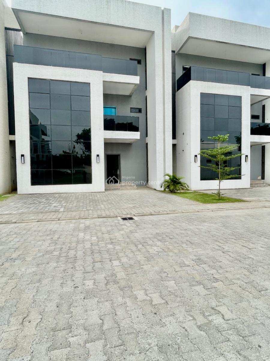 Luxurious 5 Bedroom with Bq, Jabi, Abuja, Terraced Duplex for Sale