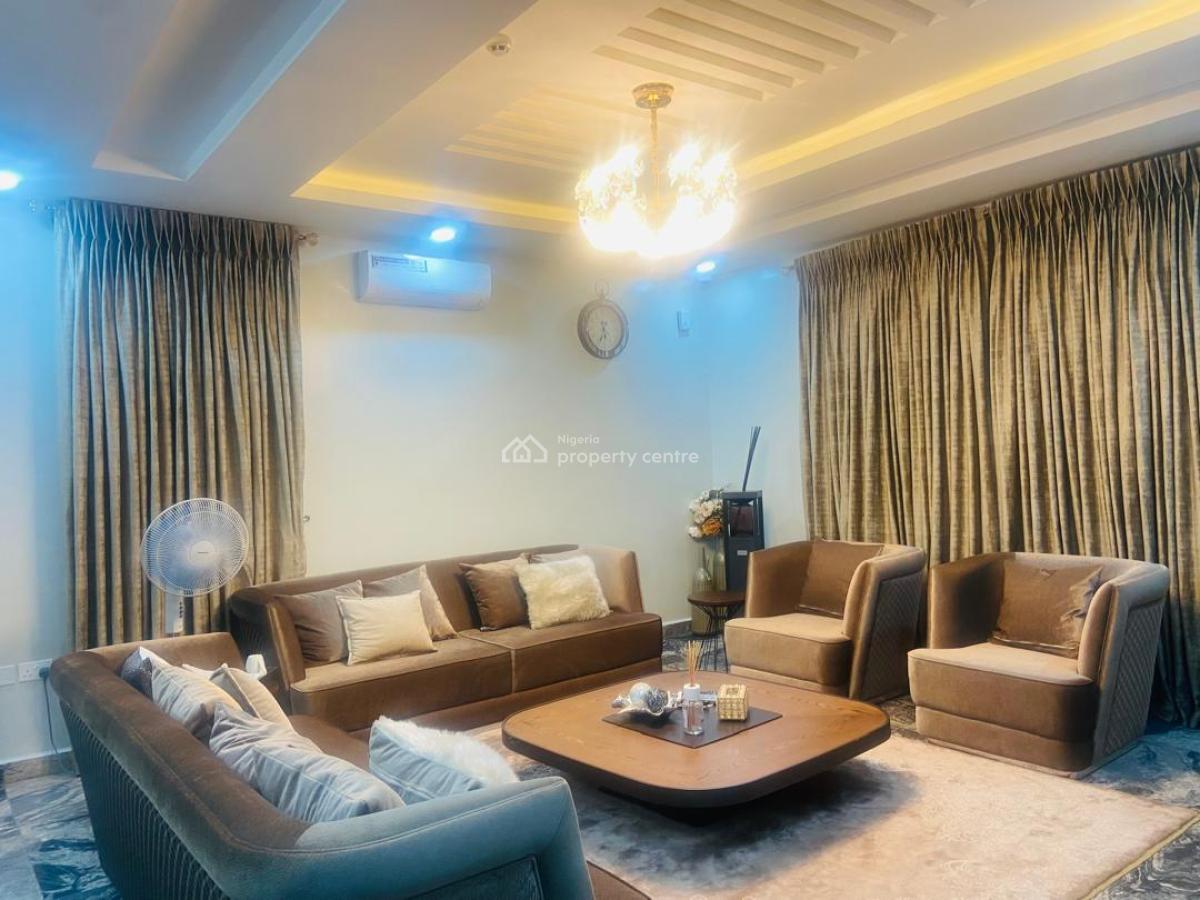 Furnished and Serviced 2 Bedroom Apartment, Wuye, Abuja, Flat / Apartment for Rent