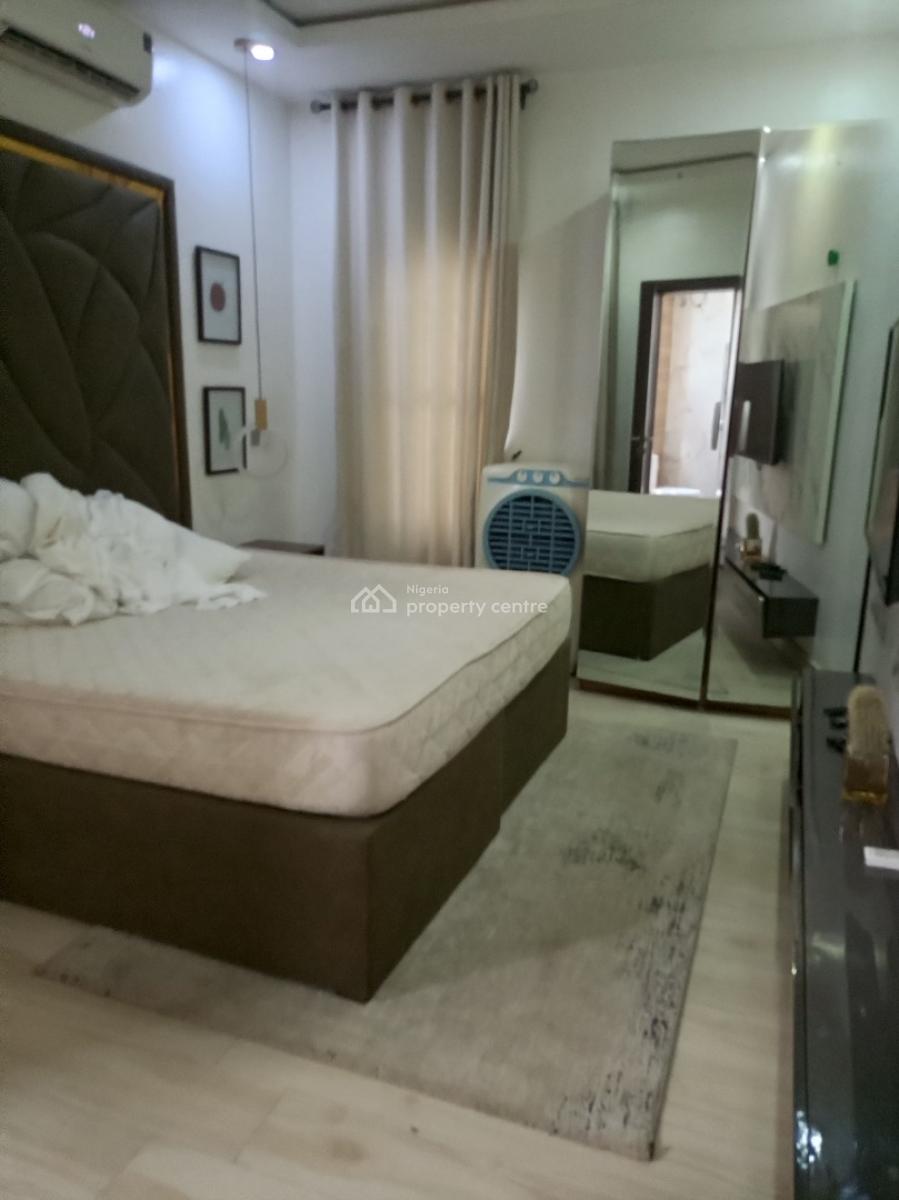 Executive Furnished 5bedroom with Bq Inverter Generators, Secured Estate, Agungi, Lekki, Lagos, Detached Duplex for Rent