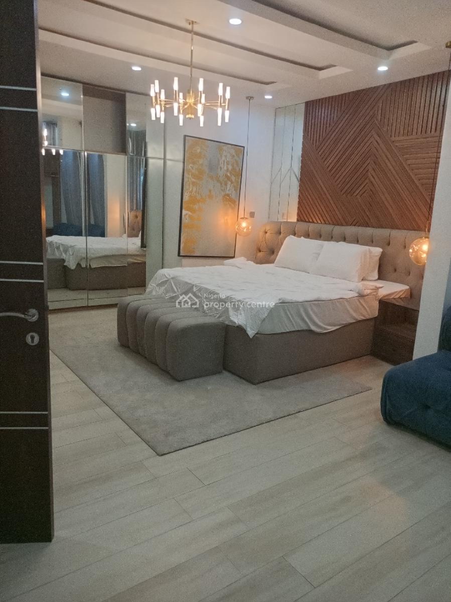 Executive Furnished 5bedroom with Bq Inverter Generators, Secured Estate, Agungi, Lekki, Lagos, Detached Duplex for Rent